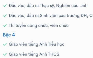 Luyện thi cấp tốc VSTEP B1, B2